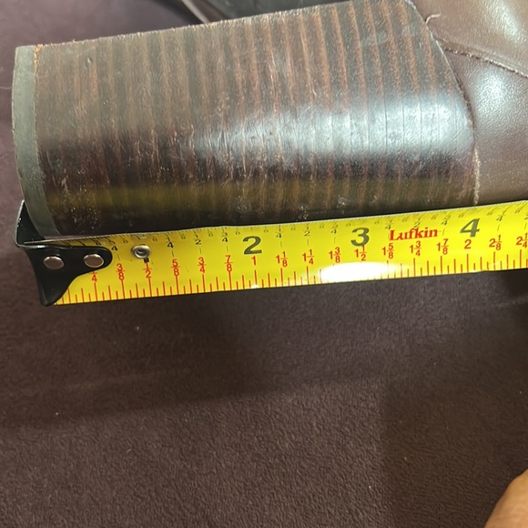 Nine west dark brown thigh heeled boots - Picture 7 of 10